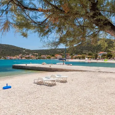 Dalmatian Child With Swimming Pool, Close To The Vinisce