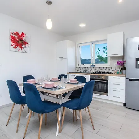 Dalmatian Child With Swimming Pool, Close To The Vinišće