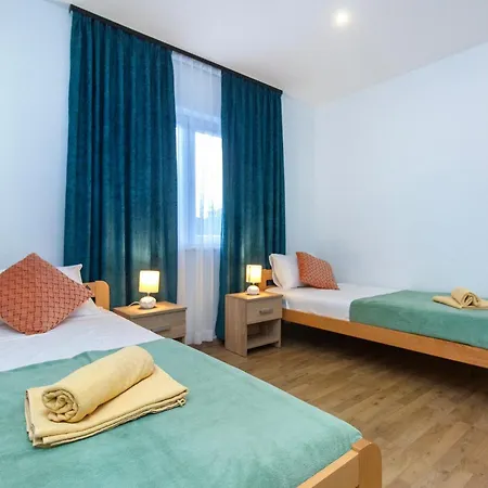 Dalmatian Child With Swimming Pool, Close To The