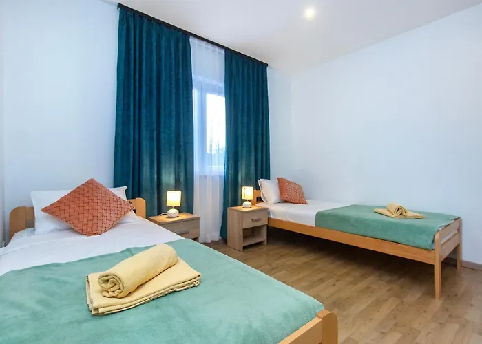 Dalmatian Child With Swimming Pool, Close To The