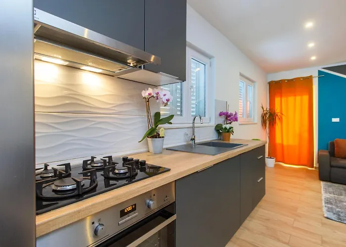 Dalmatian Child With Swimming Pool, Close To The 3* Vinišće