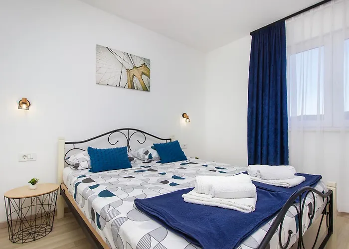 Dalmatian Child With Swimming Pool, Close To The Vinišće